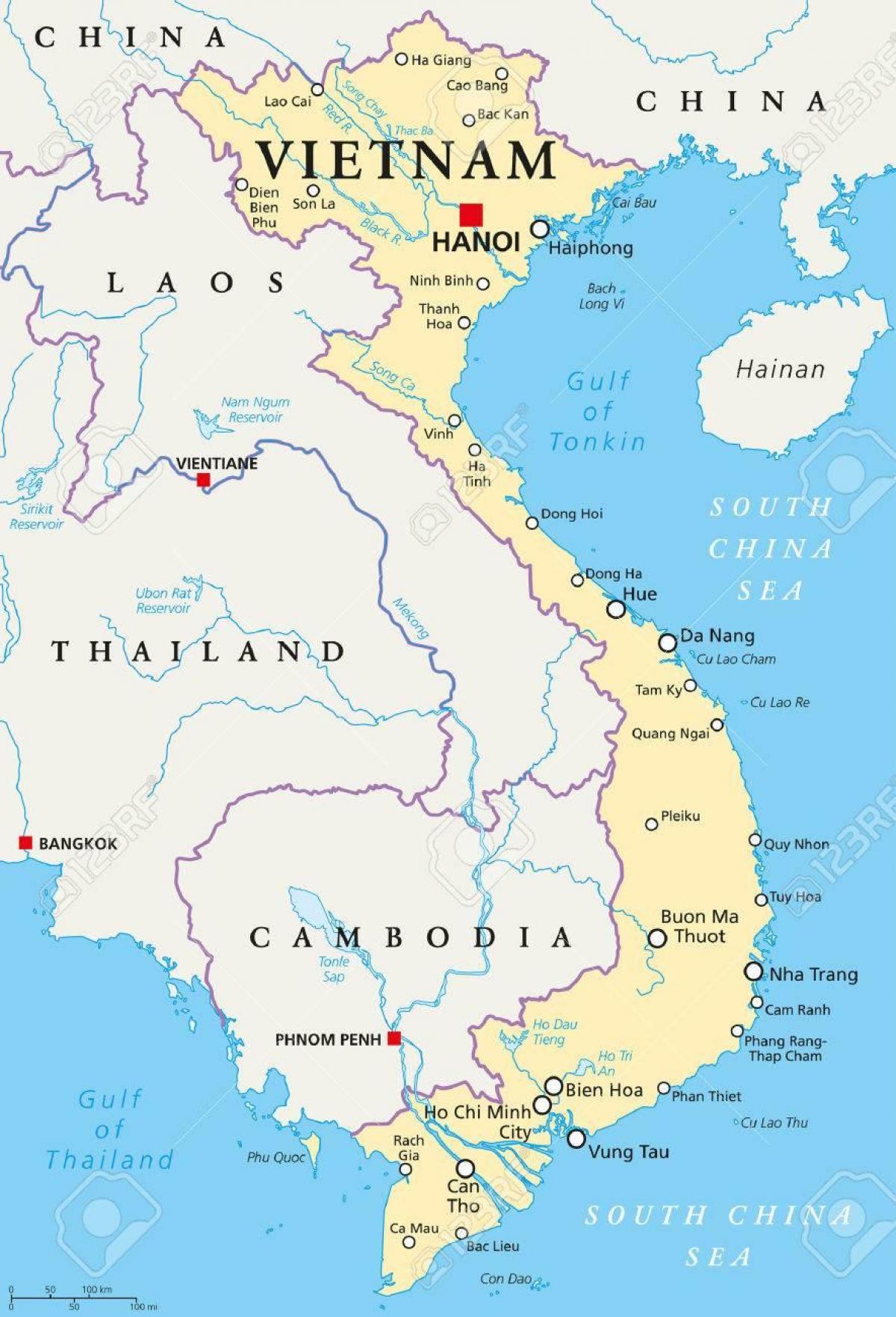 yeri xəritədə hanoi 