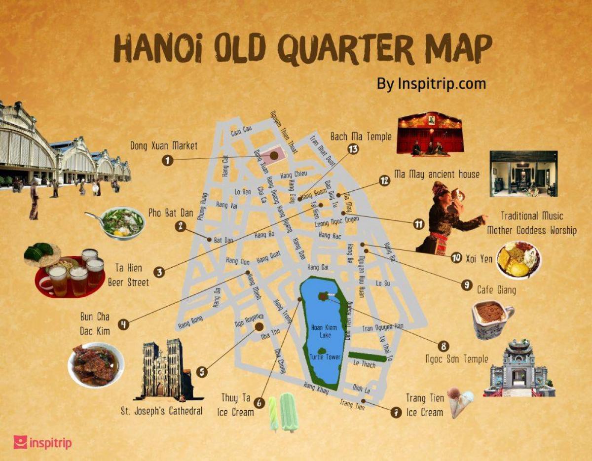 kart küçələrinin köhnə məhəllənin hanoi