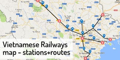 Kart dəmir yolu vağzalının hanoi 